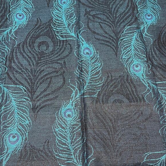 Metropolitan Museum of Art Maurice Pillard Verneuil Peacock Feather Shawl Scarf - Picture 4 of 8